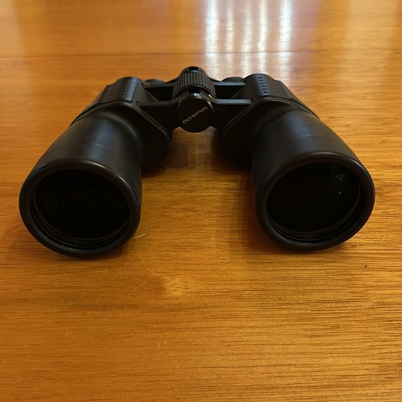 Olympus 12x50 EXPS Black Binoculars - Picture 3 of 4